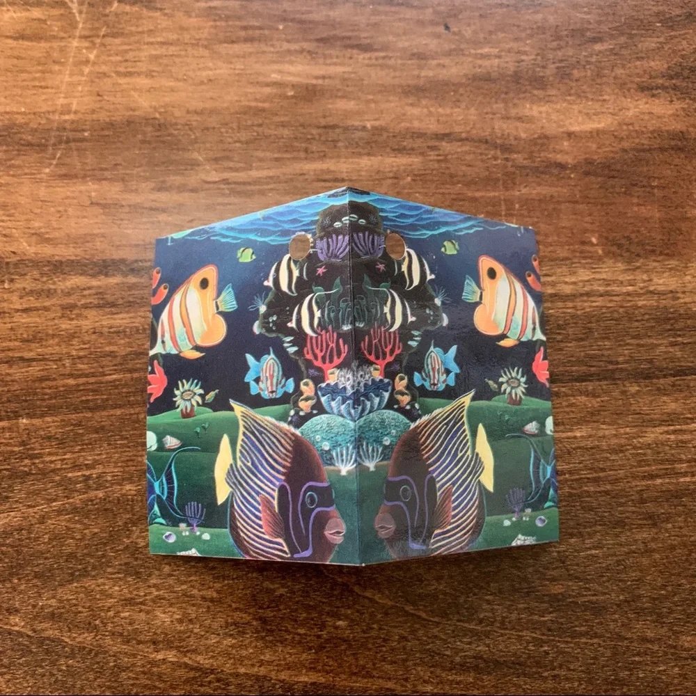 Free item: tropical fish gift tag